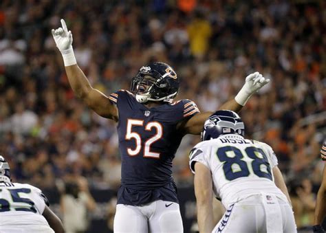 Khalil Mack Mack Attack, Bears Football, Bear Photos, Sports Hero ...