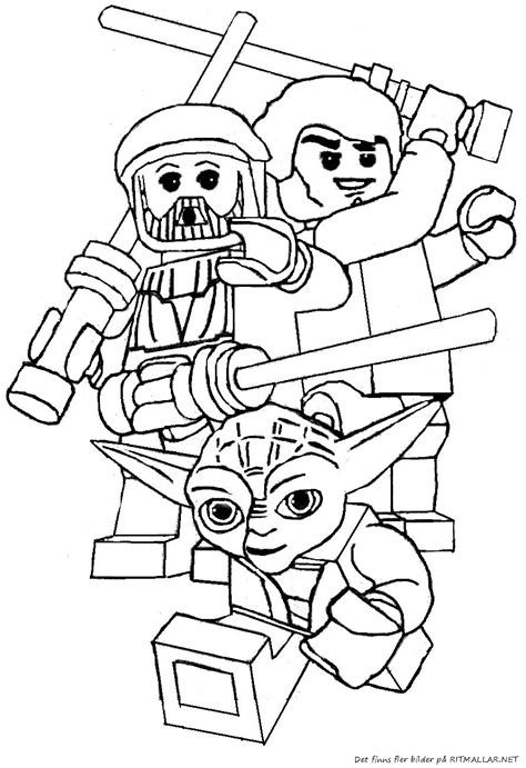 Coloriage Lego Star Wars à imprimer sur COLORIAGES .info