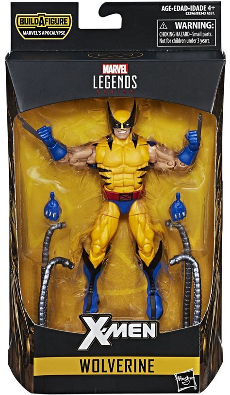 Marvel X-Men Marvel Legends Apocalypse Series Wolverine 6 Action Figure ...