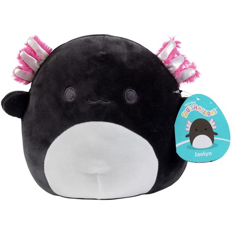 Buy Squishmallows 8" Jaelyn The Black Axolotl - Official Kellytoy Plush - Cute and Soft Axolotl ...