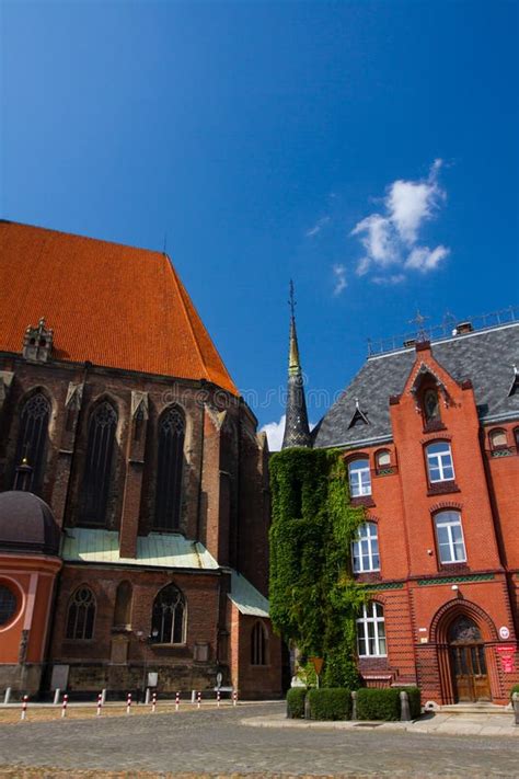 Architecture in Nysa, Poland. Stock Photo - Image of famous, religion ...