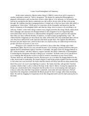 Letter from Birmingham Jail Summary.docx - Letter from Birmingham Jail ...