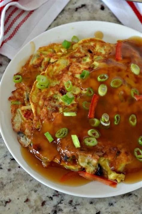 Egg Foo Young A Delcious Chinese Omelette with a Savory Gravy | Easy ...