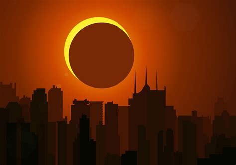 Solar Eclipse Free Vector 172266 Vector Art at Vecteezy