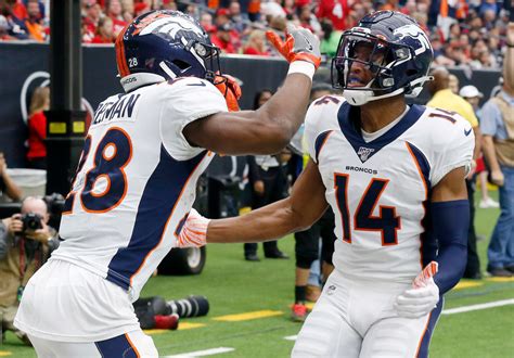 Pair of Broncos' Receivers Provide Silver Lining and Hope