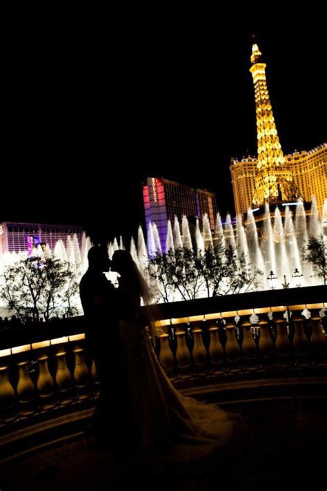 Las Vegas wedding, The Bellagio Fountains