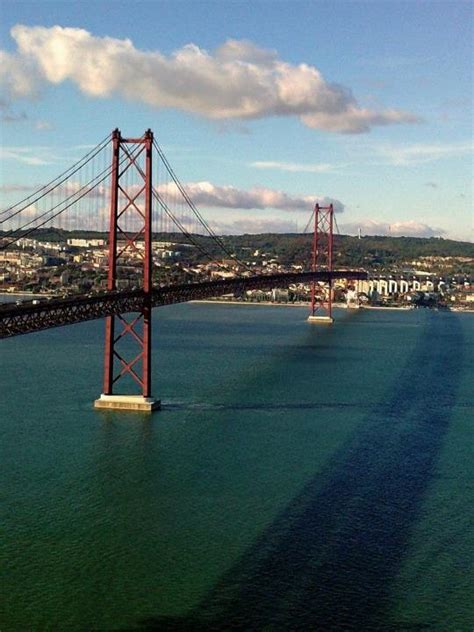 Bridge over Tagus River: connecting Lisbon to the south #Portugal ...