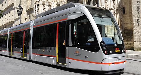 Getting around by bus and tram in the City of Seville, public and private transport in Sevilla ...