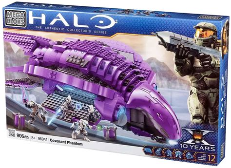 Mega Bloks Halo The Authentic Collectors Series Covenant Phantom Set 96941 Damaged Package - ToyWiz