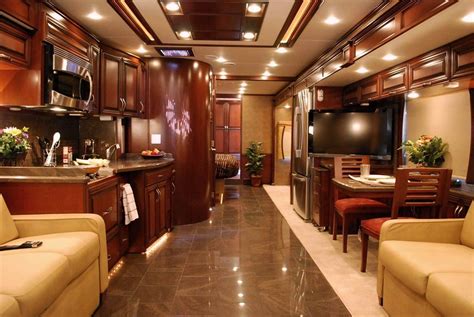 Luxury Motorhome Interior | Rvs interior, Motorhome interior, Rv interior