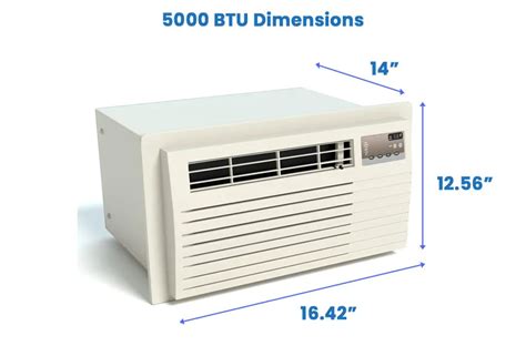 Window Air Conditioner Dimensions (Standard Sizes) - Designing Idea