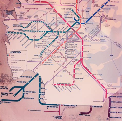 Transit Maps: Photo: Boston Layers