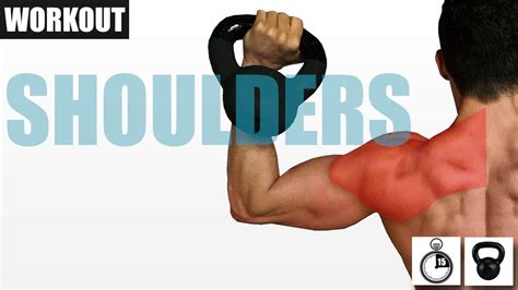 QUICK KETTLEBELL SHOULDER WORKOUT FOR STRENGTH - YouTube