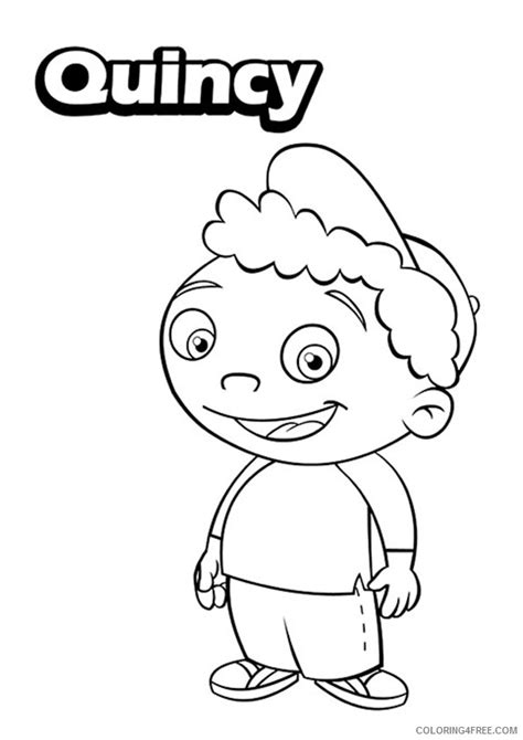 little einsteins coloring pages quincy Coloring4free - Coloring4Free.com