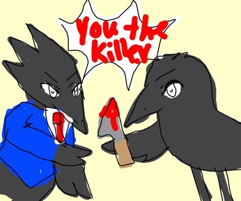 A Murder of Crows play Murder and Detective - Drawception