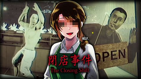 The Closing Shift | Full Gameplay, All Ending - HORROR STALKING GAME ...