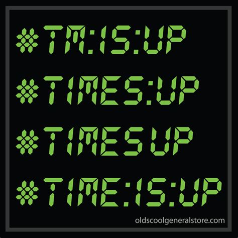 times up sticker - Old's Cool General Store - East York, Toronto