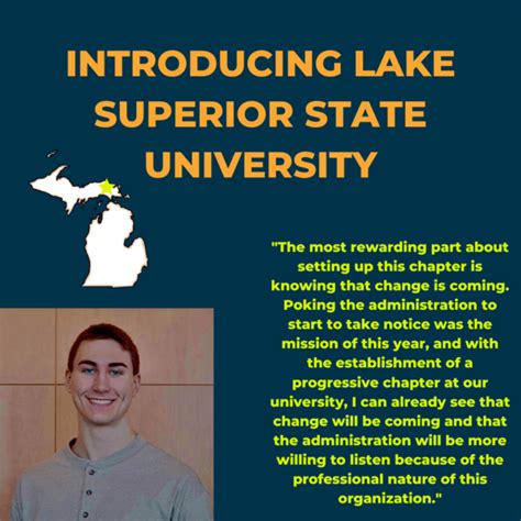 Introducing Lake Superior State University SSDP! - SSDP