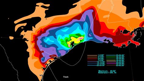 New NOAA Maps Show the Torrents Harvey Unleashed on Texas | The Weather ...