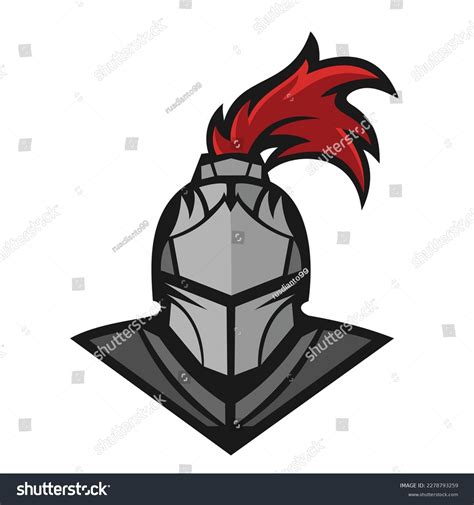 Knight Head Logo Vector Art Illustration Stock Vector (Royalty Free) 2278793259 | Shutterstock