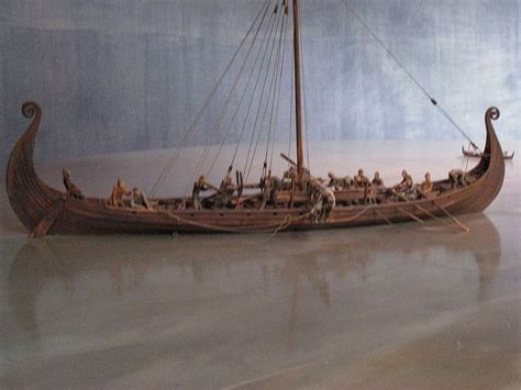 Viking ship model - Birka Viking Ship, Viking Age, Vikings, Viking Museum, All Aboard, Galley ...