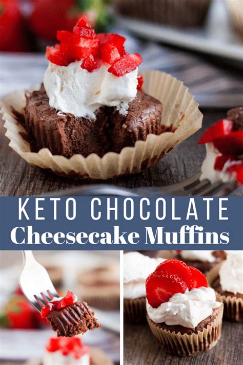 Keto Chocolate Cheesecake Muffins: Quick & Easy - Kasey Trenum