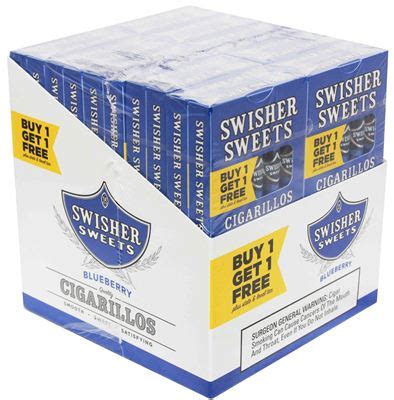 Swisher Sweets Cigarillos Blueberry Pack B1G1