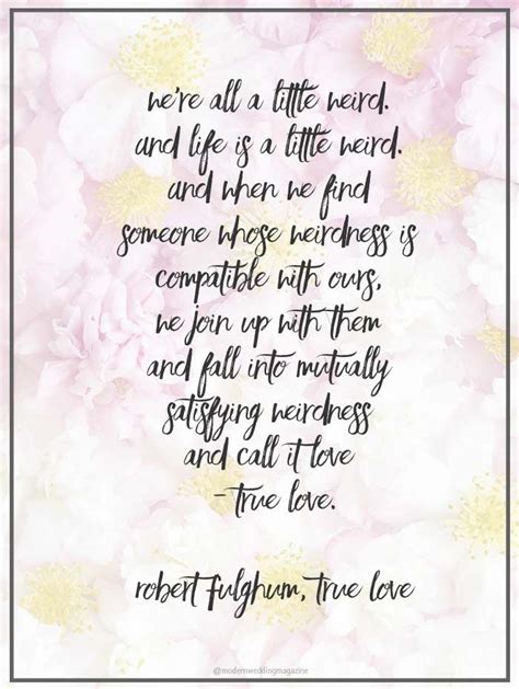 Romantic Wedding Day Quotes That Will Make You Feel The Love // www.modernwedding.com.au ...