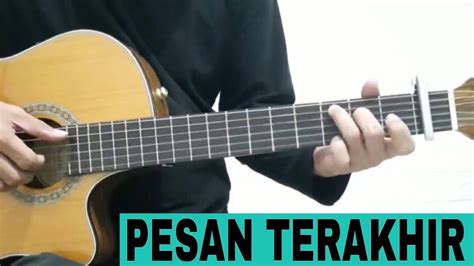 Lyodra - Pesan Terakhir - Fingerstyle Cover - YouTube