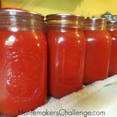 Easy Home Canning Tomatoes