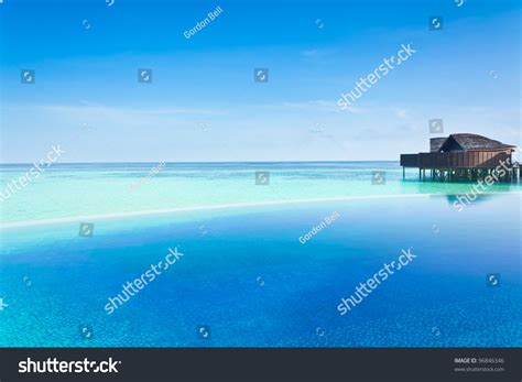 Infinity Pool Maldives Stock Photo 96846346 | Shutterstock