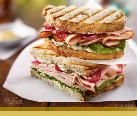 Tower Turkey Panini - Di Lusso Deli