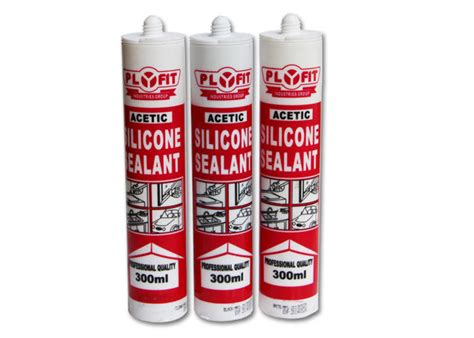 Super Strong Acetic Waterproof Silicone Sealant Fast Cure 300ml Excellent Adhesion