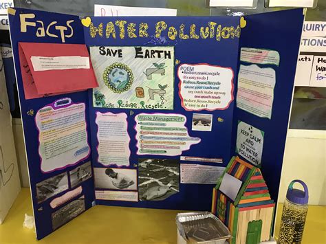 Facts about Water Pollution | Science fair projects, Science fair, Diy ...