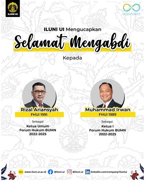 ILUNI UI (Ikatan Alumni Universitas Indonesia) on LinkedIn: #universitasindonesia #iluniui #alumniui