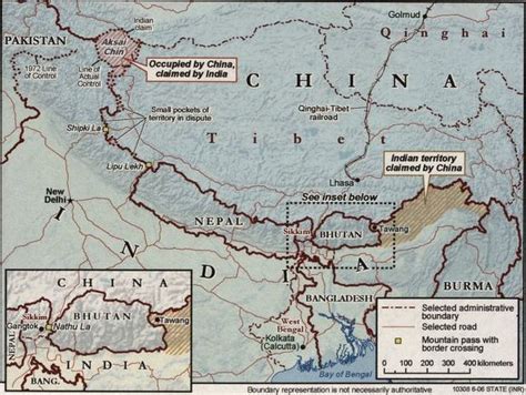 Conflicto fronterizo chino-indio - Wikipedia, la enciclopedia libre