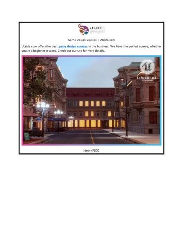 Game Design Courses | Utside.com - Ut Side - Page 1 - 1 | Flip PDF ...