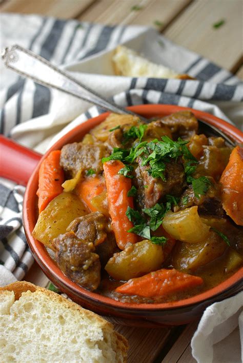 Slow Cooker Beef and Vegetable Stew - Simple Seasonal