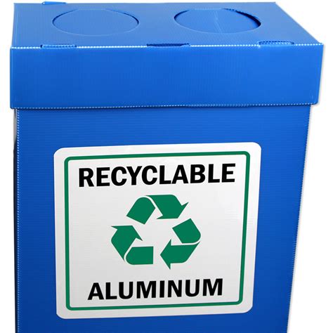 Recyclable Aluminum Label (with graphic), SKU: S-4992