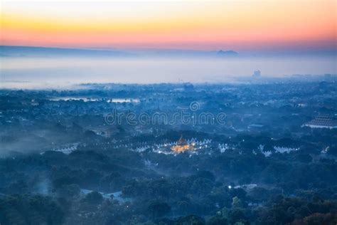 Mandalay hill stock image. Image of mountain, famous - 111886237