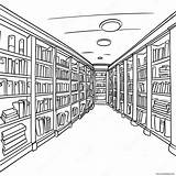Library Coloring Page 4750 3782 sketch template