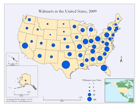 This is a proportional symbol map. A proportional symbol map has ...