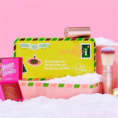 Benefit | Blush n Brush Delivery Limited Edition Blusher Shade & Brush Gift Set | Women | Face ...