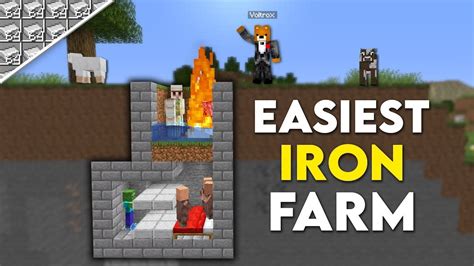 Minecraft EASY IRON FARM 1.18/1.19 Iron Farm Tutorial. - YouTube