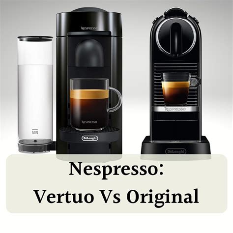 Nespresso VertuoLine Vs OriginalLine: What Are The Differences? | atelier-yuwa.ciao.jp
