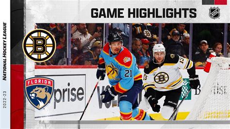 Bruins @ Panthers 1/28 | NHL Highlights 2023 - YouTube