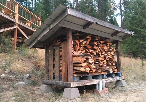 Ana White | DIY Firewood Storage Shed - DIY Projects