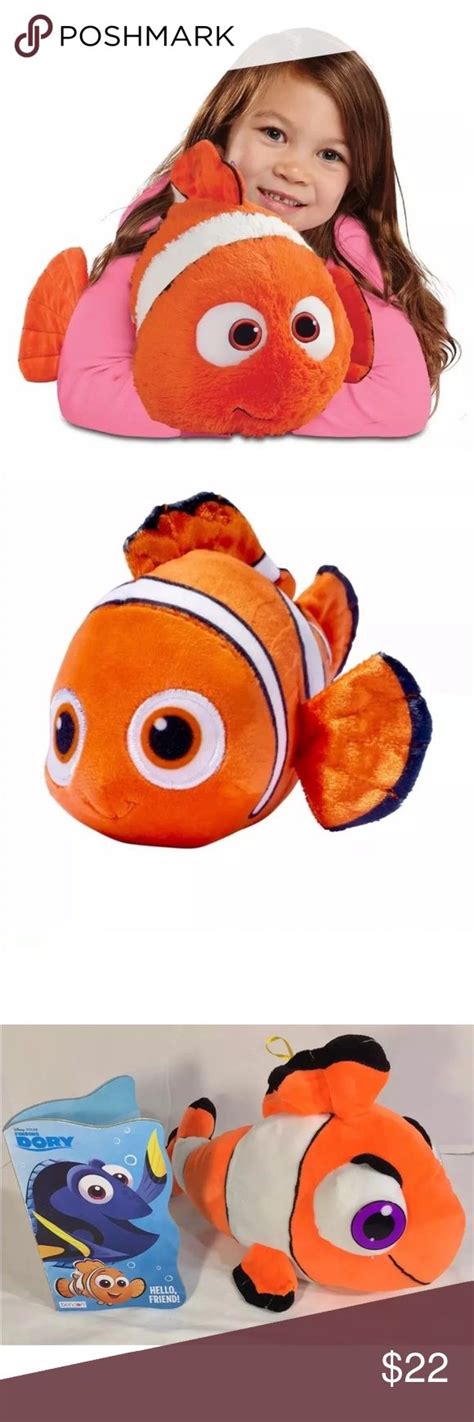 Disney Nemo plush 15” lovable plush toy huggable | Nemo toys, Disney finding dory, Plush toy