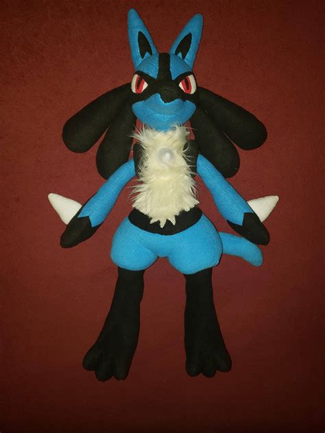 Lucario plush by SpirFireLex by Shadz-the-Fox on DeviantArt