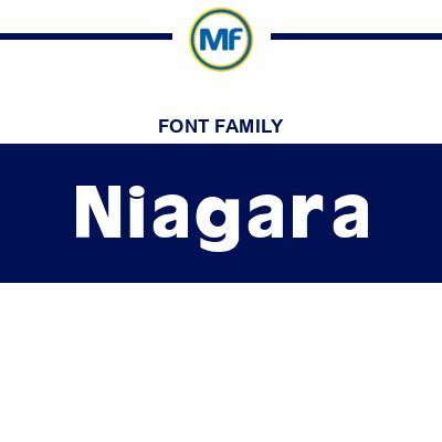 Niagara Font Family: Download Free | MaisFontes